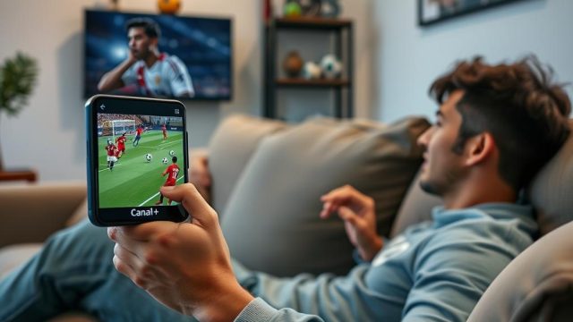 Comment regarder le football en direct sur Canal+ depuis le mobile
